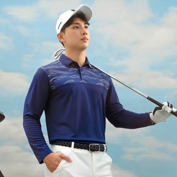 Baju Golf Goswing Pria FF Ocean