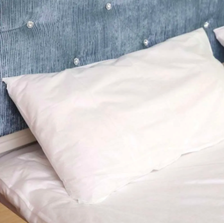 Sarung Bantal 10pcs Disposable Pillow Hotel Travel Klinik Rumah Sakit