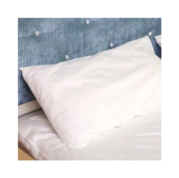 Sarung Bantal 10pcs Disposable Pillow Hotel Travel Klinik Rumah Sakit