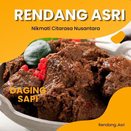 Rendang Asri Makanan Khas Indonesia