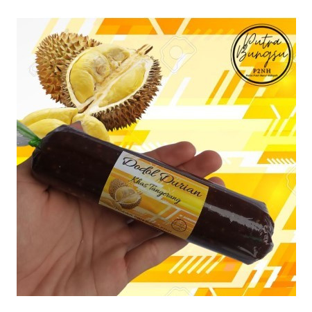 Makanan khas indonesia tradisional dodol durian original asli