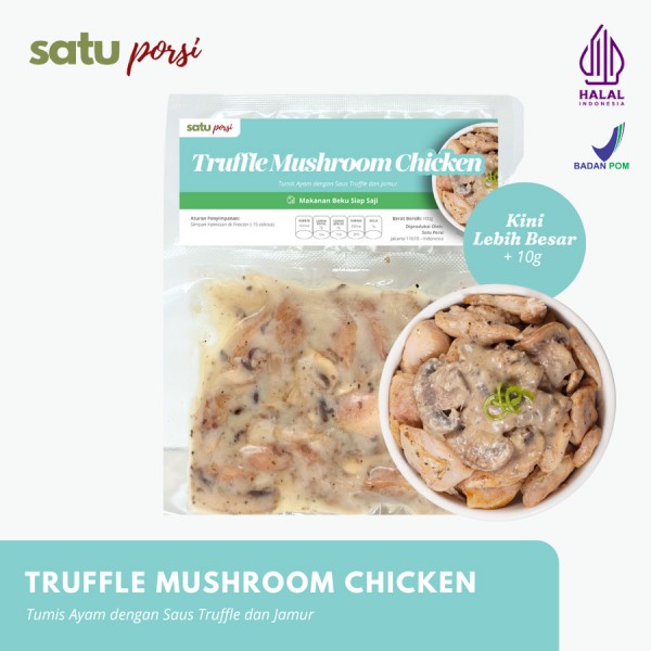 Frozen Food Satu Porsi Truffle Mushroom Chicken