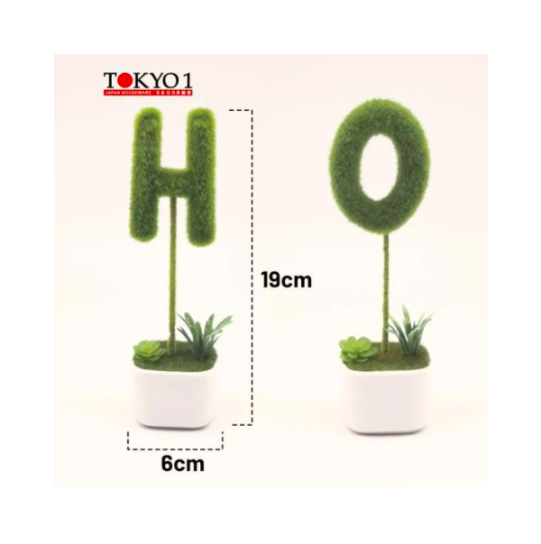 Tokyo1 HOME Green 4P Set Dekorasi Interior Rumah 401078