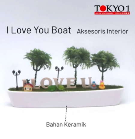 Tokyo1 I Love U Boat Dekorasi Interior Rumah 243029