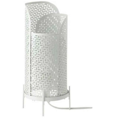 Lampu Mejaa Hiasan Interior Cantik 34cm Original_Putih