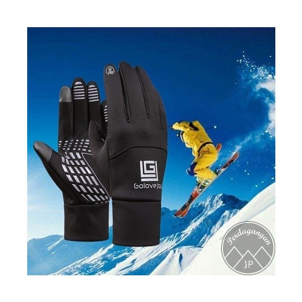 Sarung tangan outdoor waterproof running trail hiking