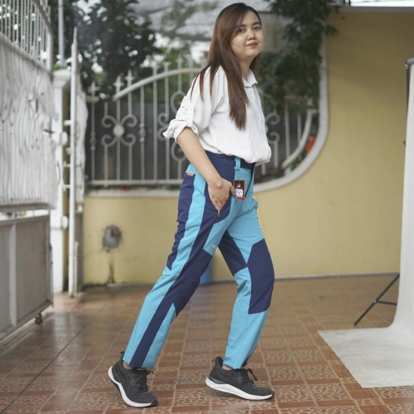CELANA GUNUNG OUTDOOR STRETCH WANITA QUICKDRY HIKING TRACKING UNISEX