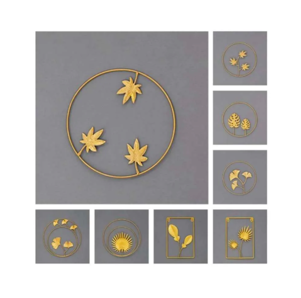 Hiasan Dinding Besi Dekorasi Interior Iron Wall Decoration