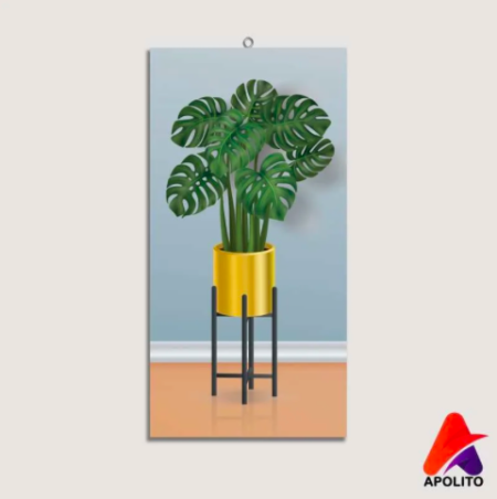 HIASAN DINDING APOLITO PLANT AESTHETIC (15X30) WALL DECOR PAJANGAN DINDING DEKORASI DINDING BUNGA