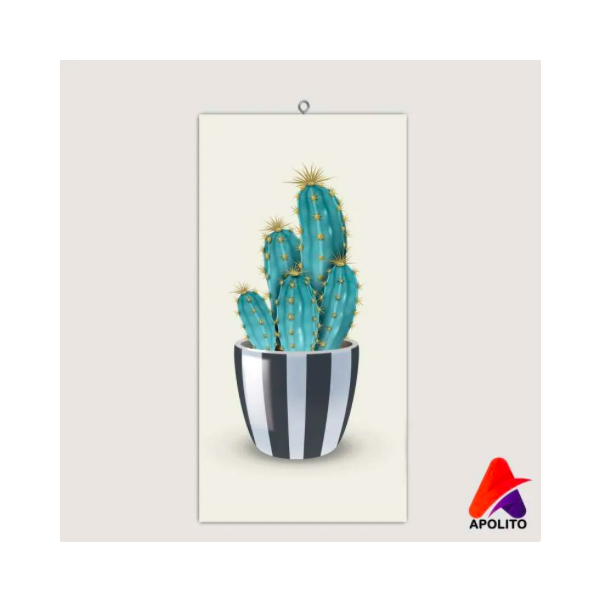 HIASAN DINDING KAKTUS CACTUS (15X30) APOLITO WALL DECOR PAJANGAN DINDINGDEKORASI KAKTUS POSTER KAYU RUANGAN
