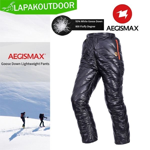 Celana Hangat Bulu Angsa AEGISMAX 800FP Ultralight Outdoor Hiking