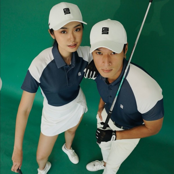 Baju Golf Goswing Pria Dominant Denim