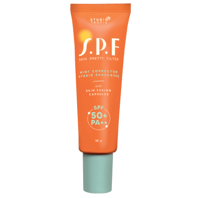 STUDIO TROPIK  SPF 50+ PA++ (Mint) - Skin Pretty Filter 50gr