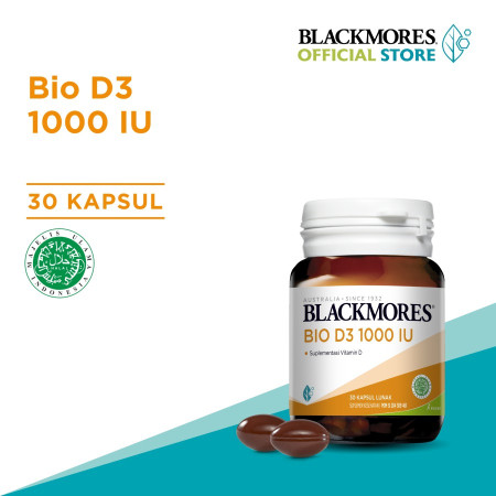 Blackmores Bio D3 1000mg Tinggi Vitamin D (30)
