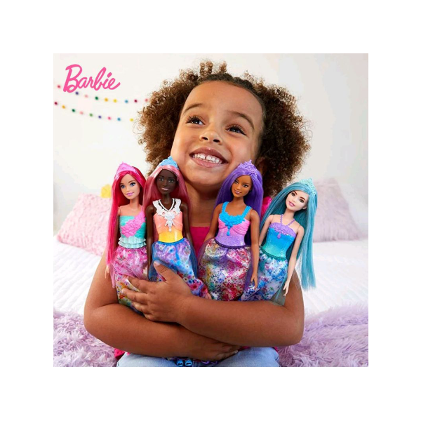 Barbie DreamTopia Mermaid Putri Duyung Mainan Boneka Anak Perempuan Original