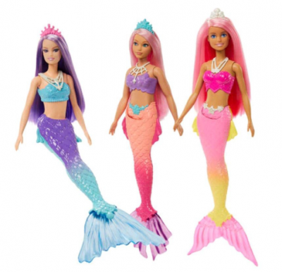 Barbie DreamTopia Mermaid Putri Duyung Mainan Boneka Anak Perempuan Original