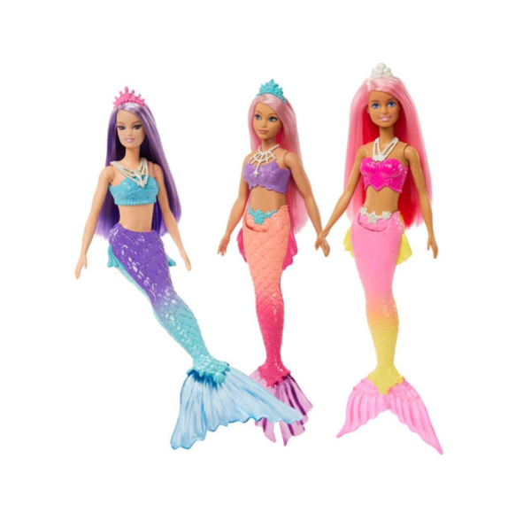 Barbie DreamTopia Mermaid Putri Duyung Mainan Boneka Anak Perempuan Original
