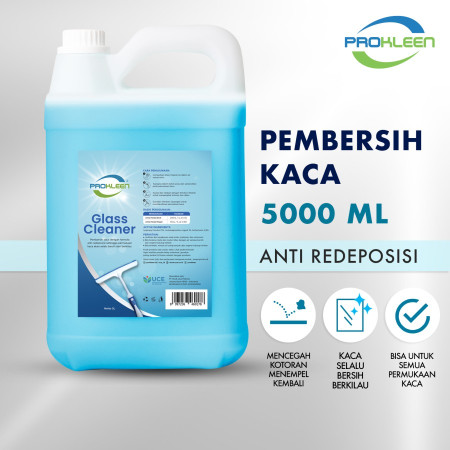 Pembersih Kaca GLASS CLEANER PROKLEEN 5L KONSENTRAT (Berat Sesuai)