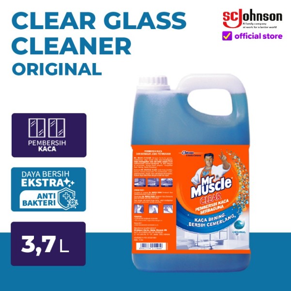 Mr. Muscle Clear Pembersih Kaca Original - 3.7 Liter
