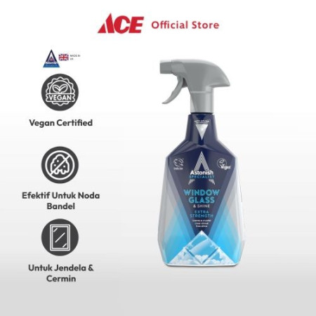 ACE - Astonish 750 Ml Premium Cairan Pembersih Window And Glass