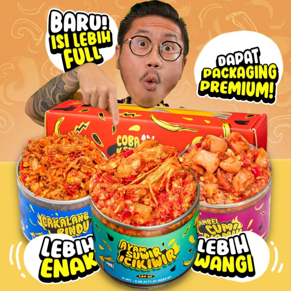 Paket Eat Sambel Favorit Mas Yangun - 2 AY - 1 CM