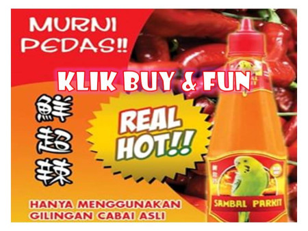Sambal Pedas Sambal Parkit 300 ml