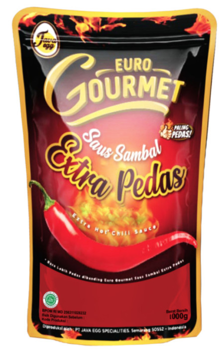 EURO GOURMET Saus Sambal Extra Pedas 1Kg
