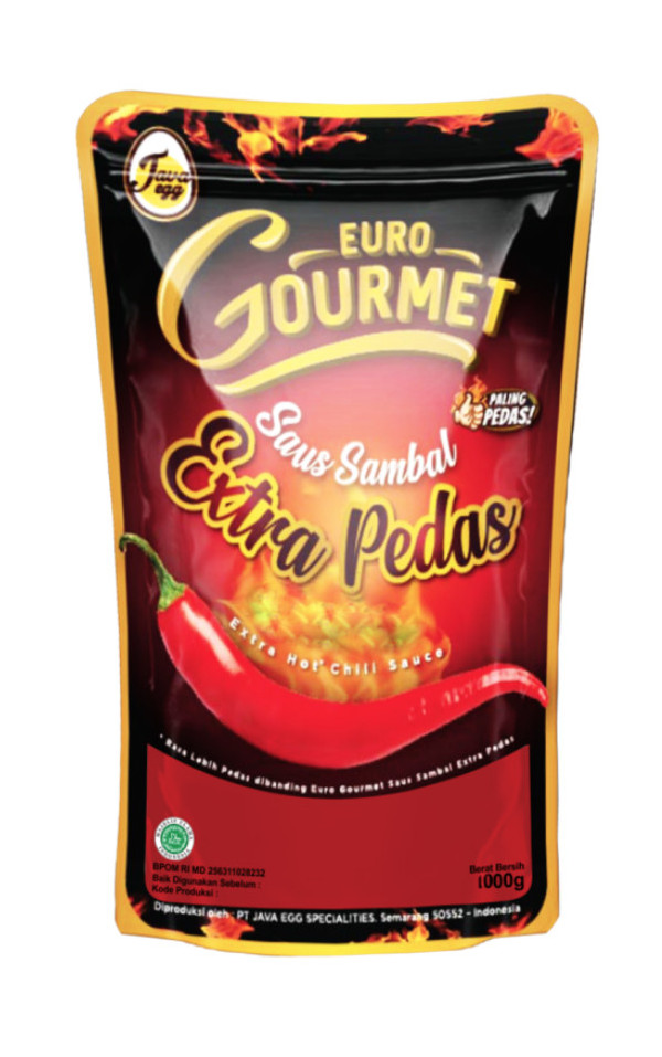 EURO GOURMET Saus Sambal Extra Pedas 1Kg
