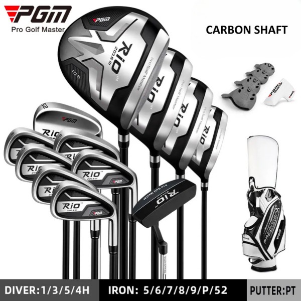 PGM Rio 3 Series Golf Full Set Original Clubs - Carbon