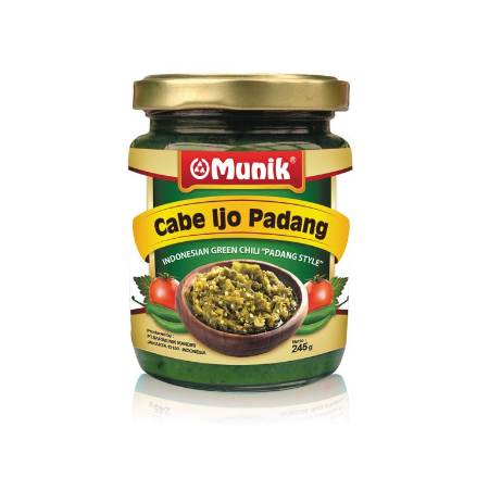 Munik Sambal Ijo Padang 245gr