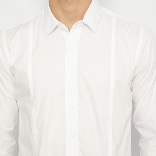 RICARDO Kemeja Pria Putih Polos Tanpa Saku