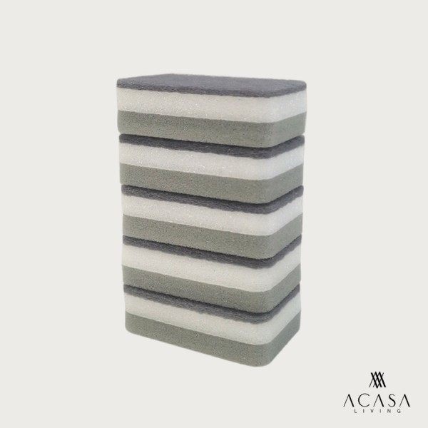 SOLE - Soap Dispenser - Tempat/Kotak Sabun Cuci Piring FREE Sponge - Busa Isi 3