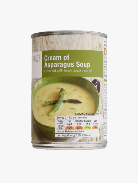 Makanan Instan Kaleng - Cream of Asparagus Soup - 400 gram
