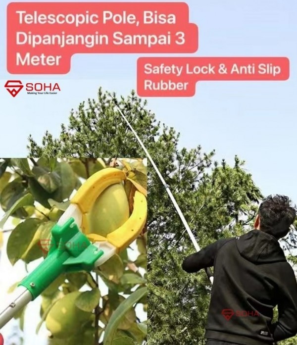 Alat Tongkat Panen Pemetik Buah Serbaguna