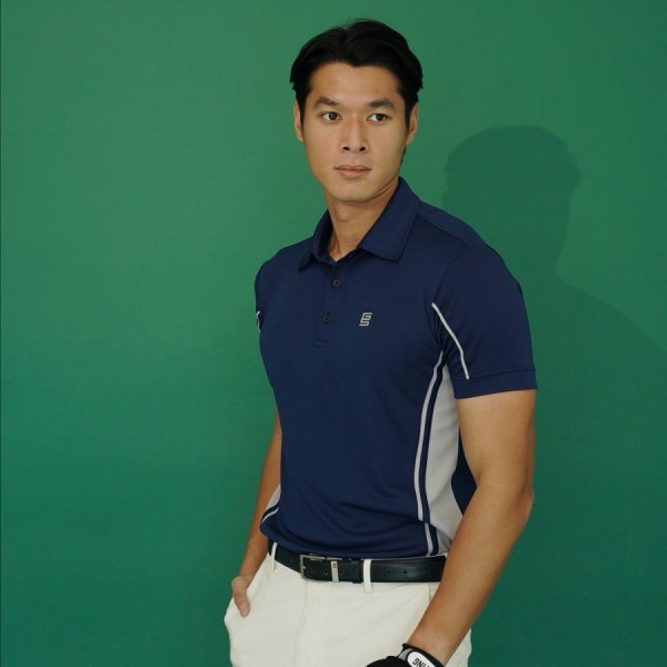 Baju Golf Goswing Pria Dominant Navy B