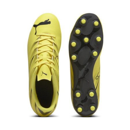 PUMA Sepatu Bola ATTACANTO FG/AG Football Yellow Blaze- Black