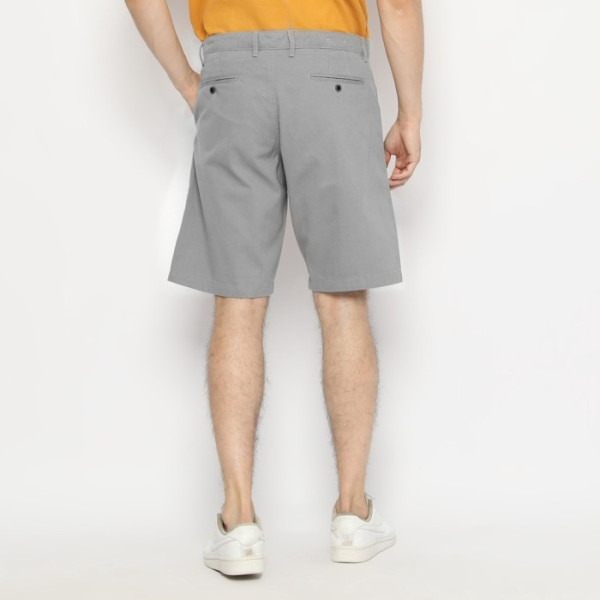 RICARDO Celana Pendek Pria Chino Abu-abu