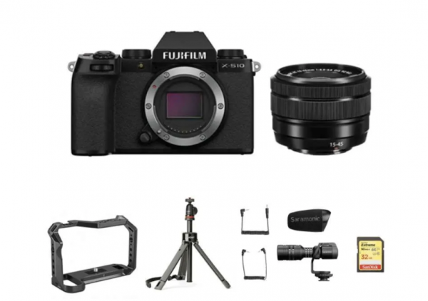 BKP FUJIFILM X-S10 KIT 15-45 VLOG KIT (LIMITED)