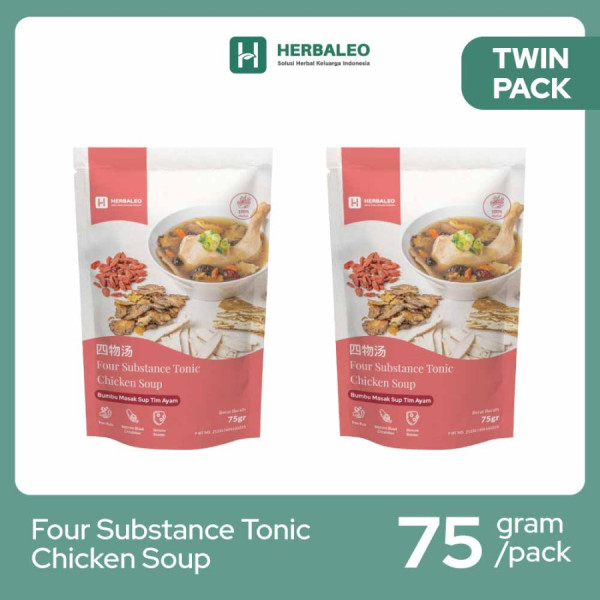Twinpack- Herbaleo Four Substance Tonic Chicken Soup