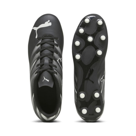 PUMA Sepatu Bola ATTACANTO FG/AG Football PUMA Black-Silver Mist - 43