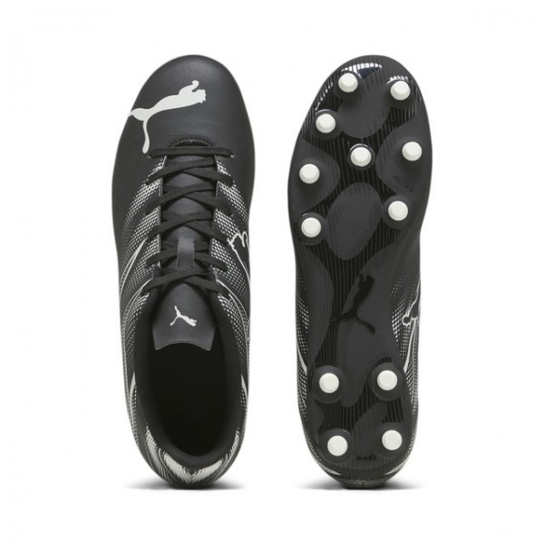 PUMA Sepatu Bola ATTACANTO FG/AG Football PUMA Black-Silver Mist - 43