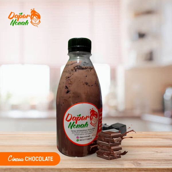 Minuman cincau hitam segar rasa CHOCOLATE cincau 300ml