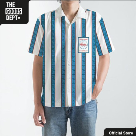 The Goods Dept Kemeja Pria SASA GOURMET POWDER BOWLING Putih