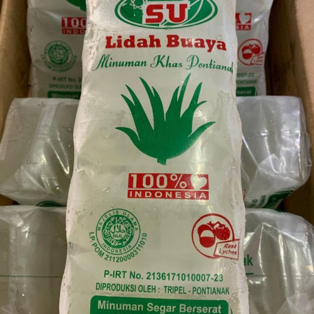 MINUMAN ALOE VERA LIDAH BUAYA KHAS PONTIANAK FRESH - satu dus