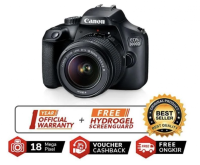 Canon DSLR Camera EOS 3000D 18-55