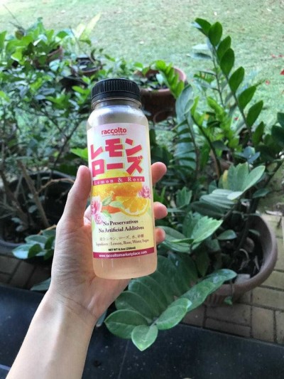 Minuman Lemon Rose juice 250ml tanpa pengawet atw pemanis buatan fresh