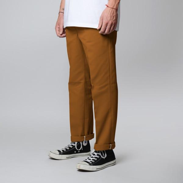 WP873 Slim Straight Fit Work Pant-Brown Duck - Brown Duck