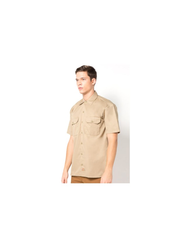 DICKIES-SHORT SLEEVE WORK SHIRT-DK-1574-KHA