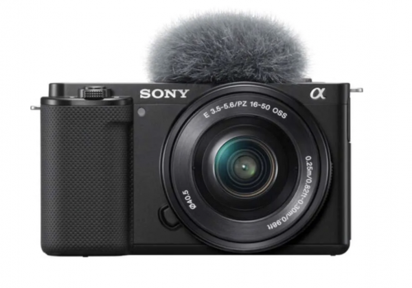 Sony ZV-E10 Mirrorless Camera with 16-50mm Lens - Black