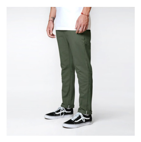 DICKIES-WP818 Slim Fit Work Pant-AG - Army Green